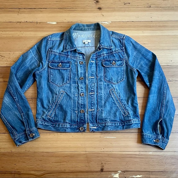 Madewell denim jacket. Size L.